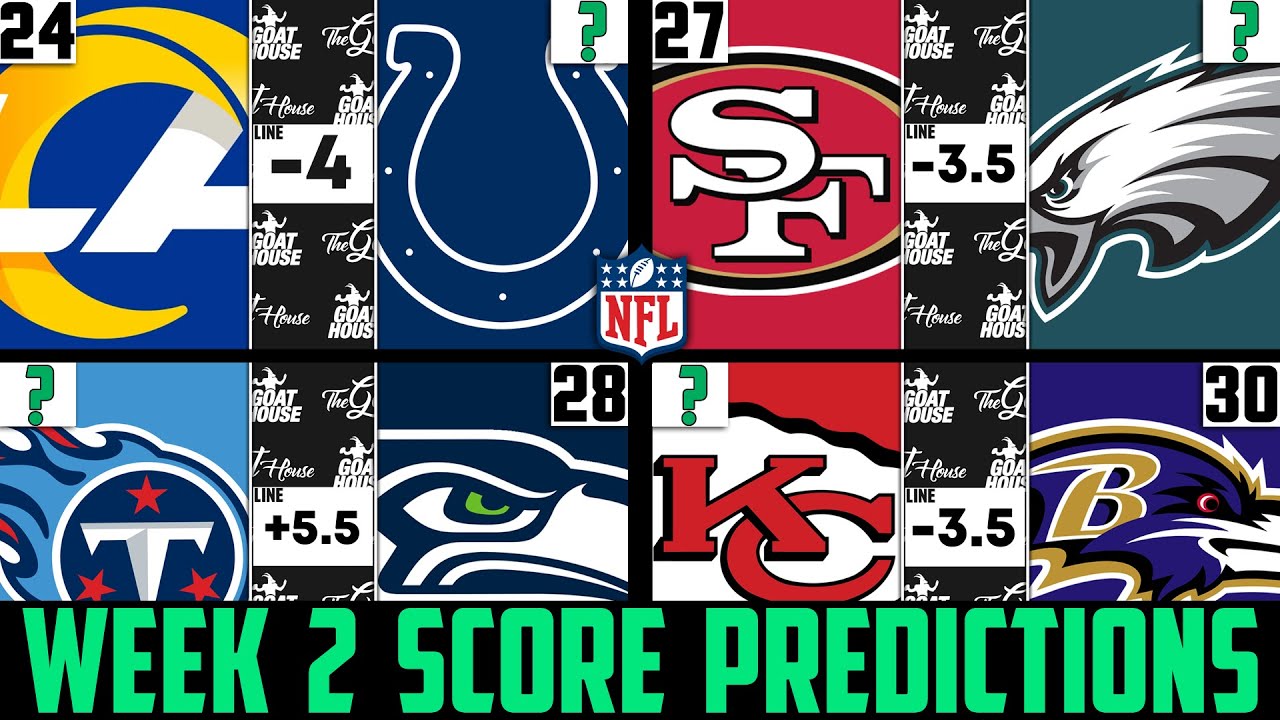 nfl scores week 2