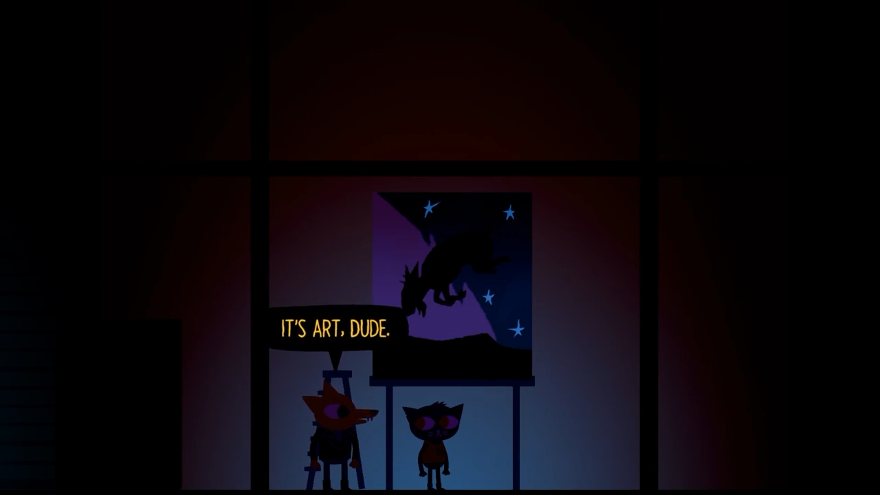 night in the woods black goat