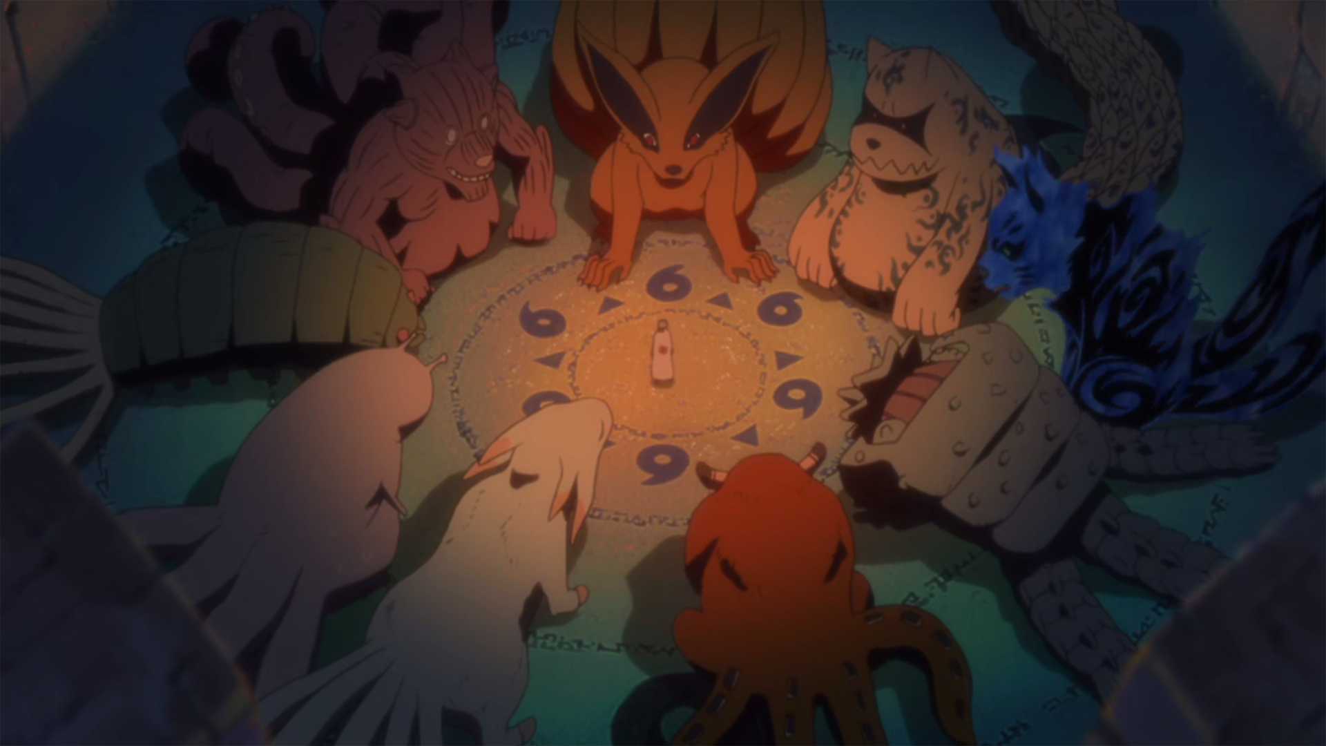 nine tailed beasts