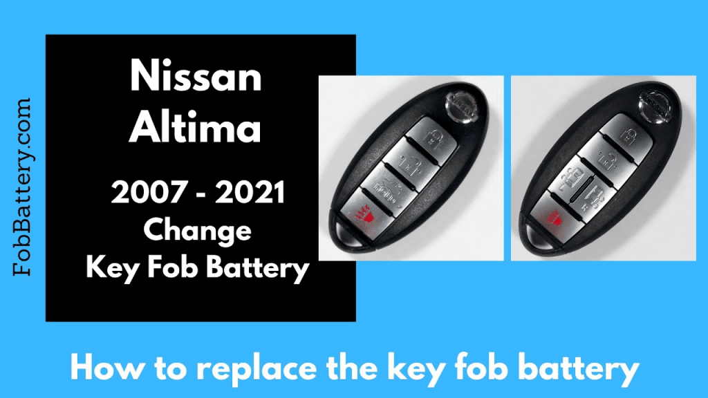 nissan key fob battery