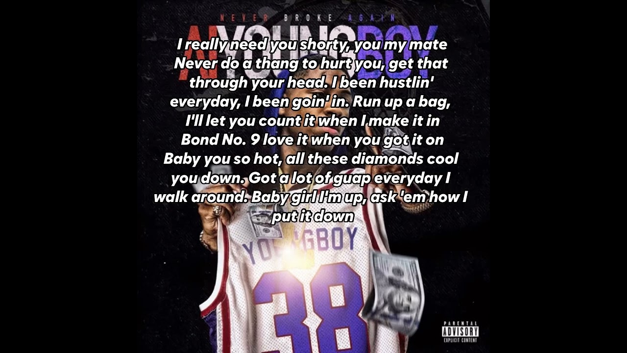 no.9 lyrics nba youngboy