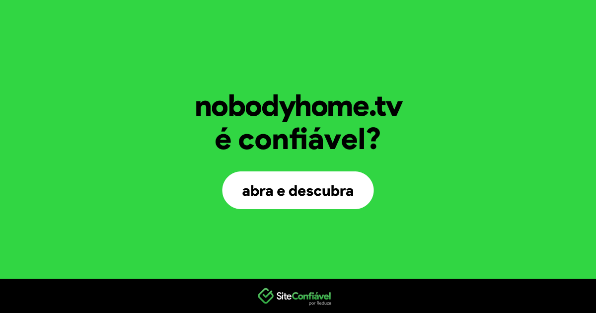 nobodyhome tv