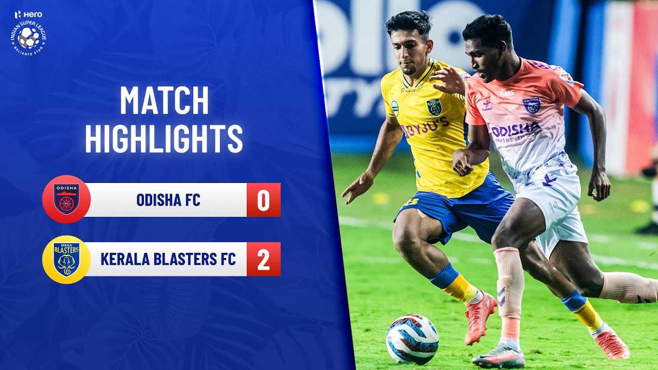 odisha fc vs kerala blasters