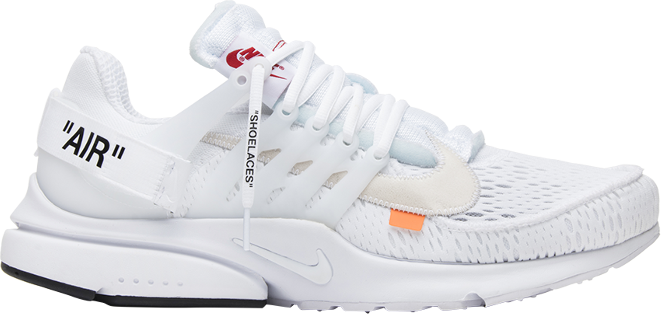 off white prestos white