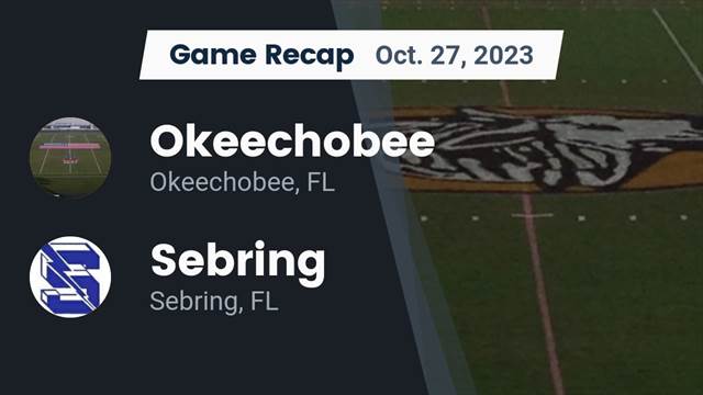 okeechobee football schedule