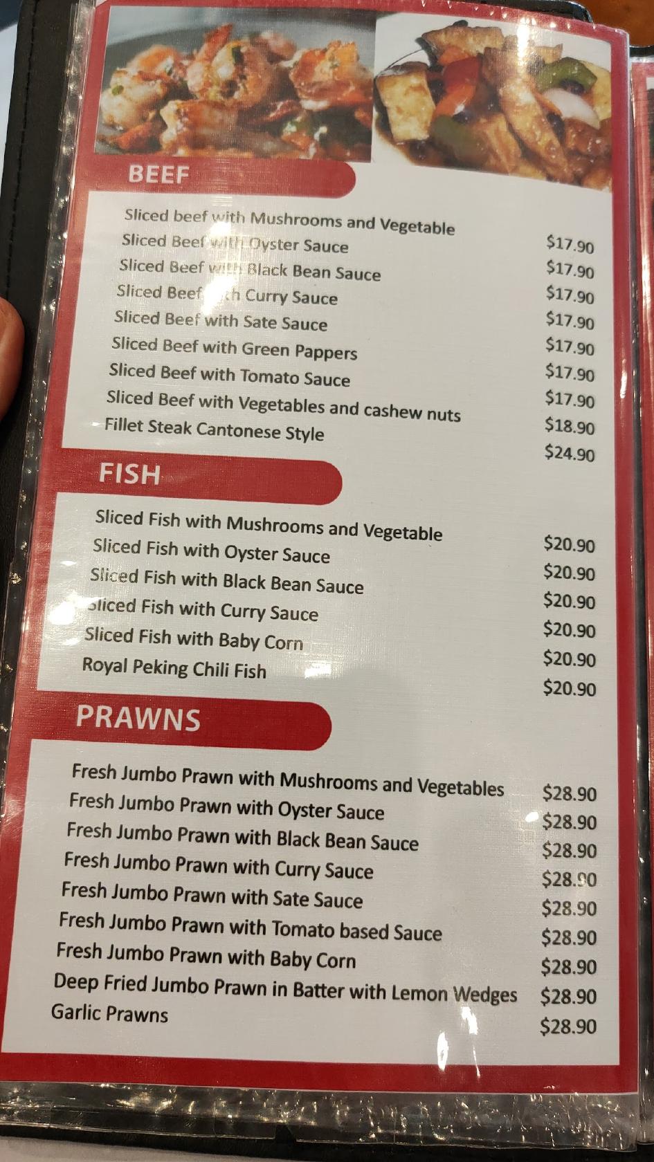 old kingdom richmond menu