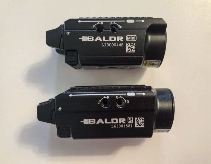 olight baldr s vs baldr mini