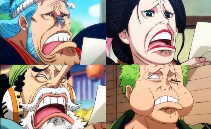 one piece funny faces