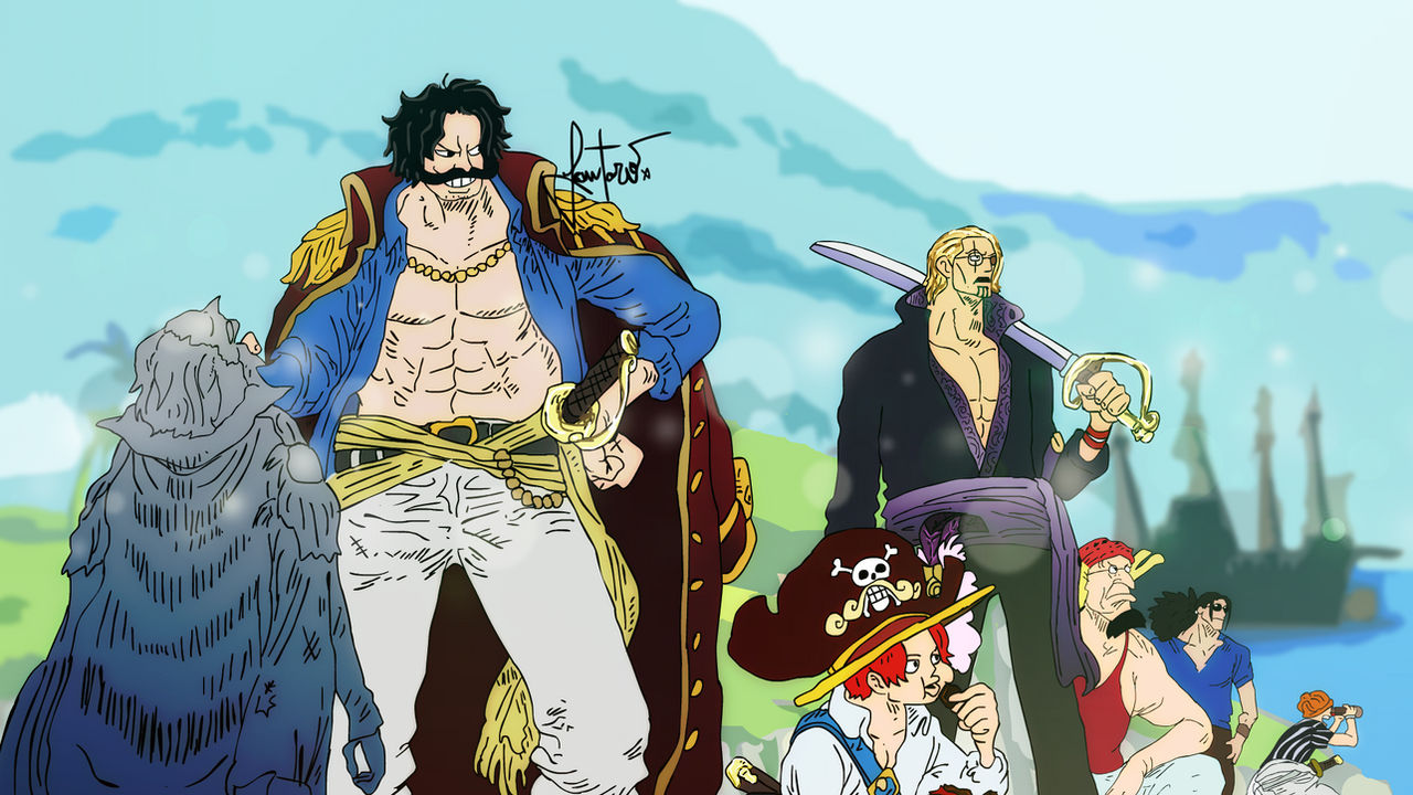 one piece gol d roger crew