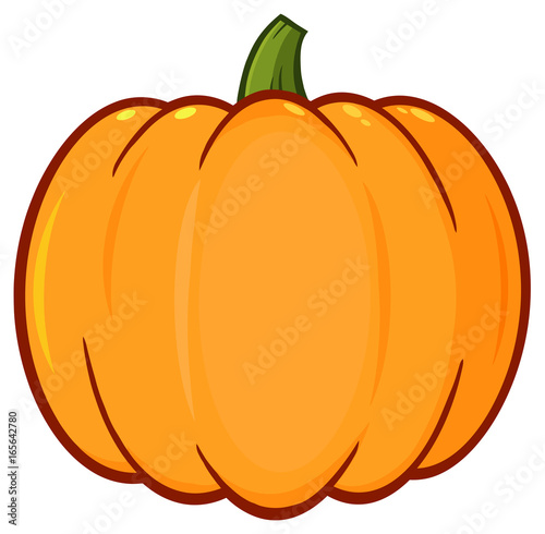 orange pumpkin clipart