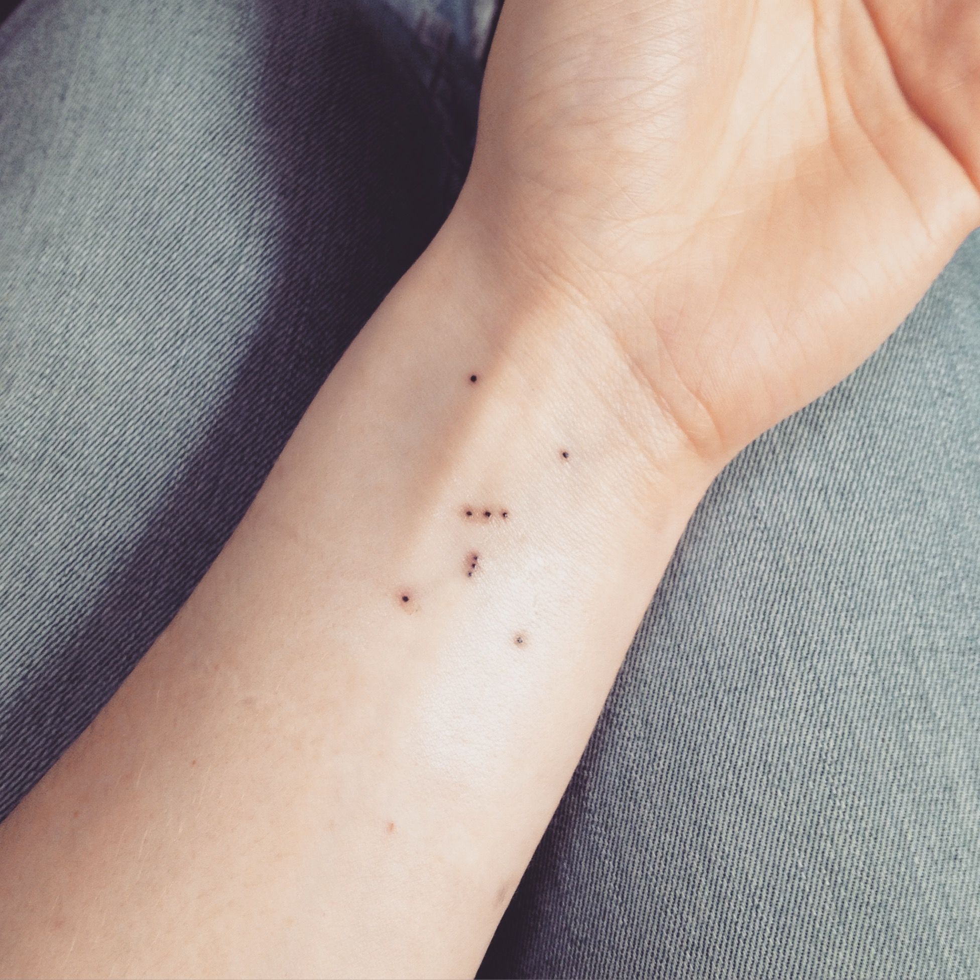 orion constellation tattoo