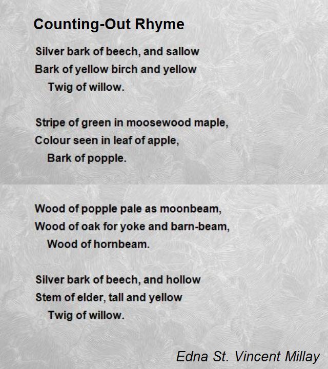 out rhyme