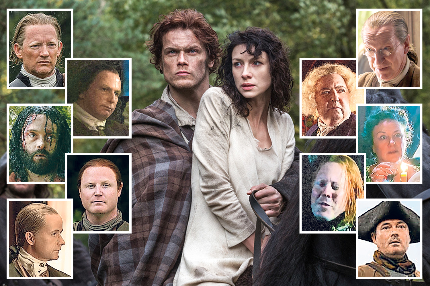 outlander tv series cast