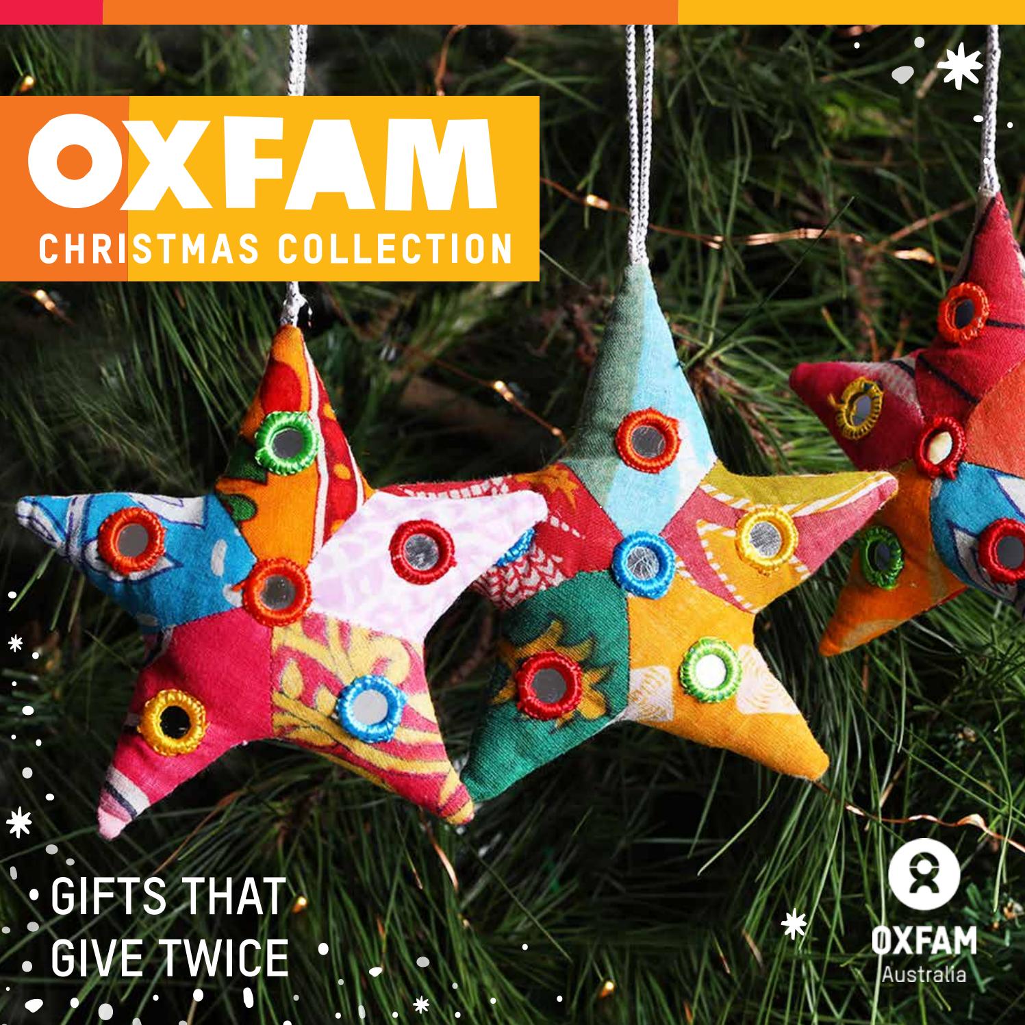 oxfam christmas decorations