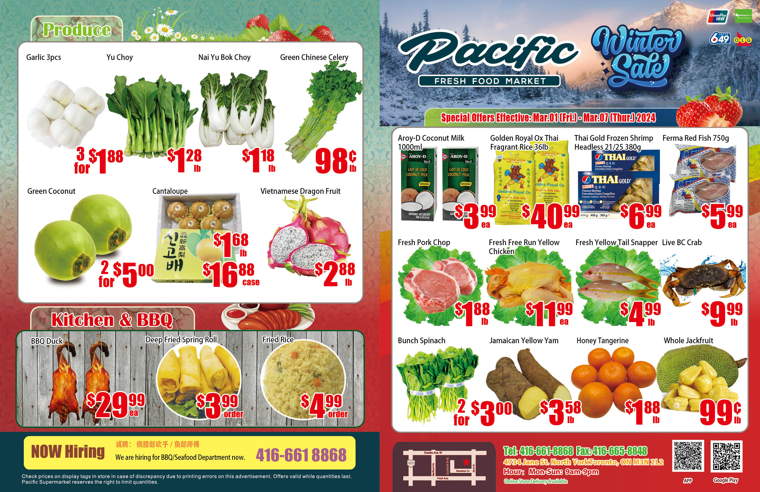 pacific fresh food market flyers