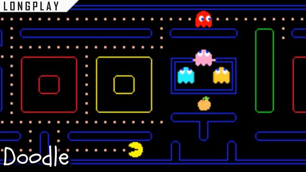 pacman google game