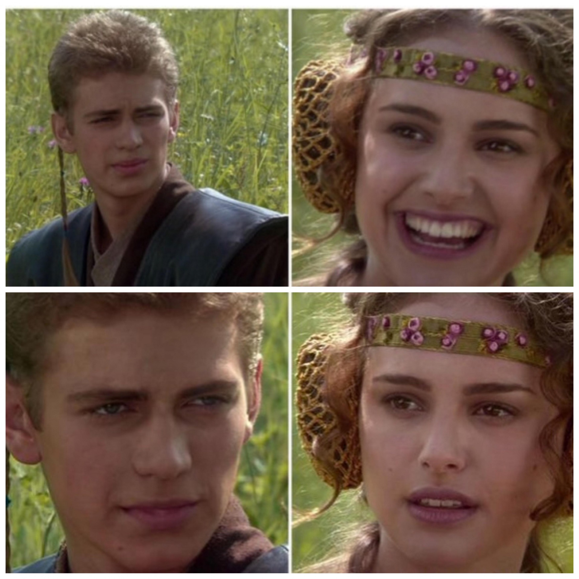 padme anakin meme