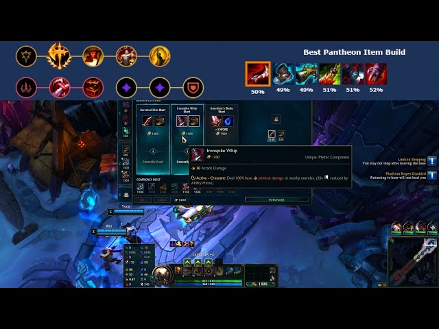 pantheon build aram