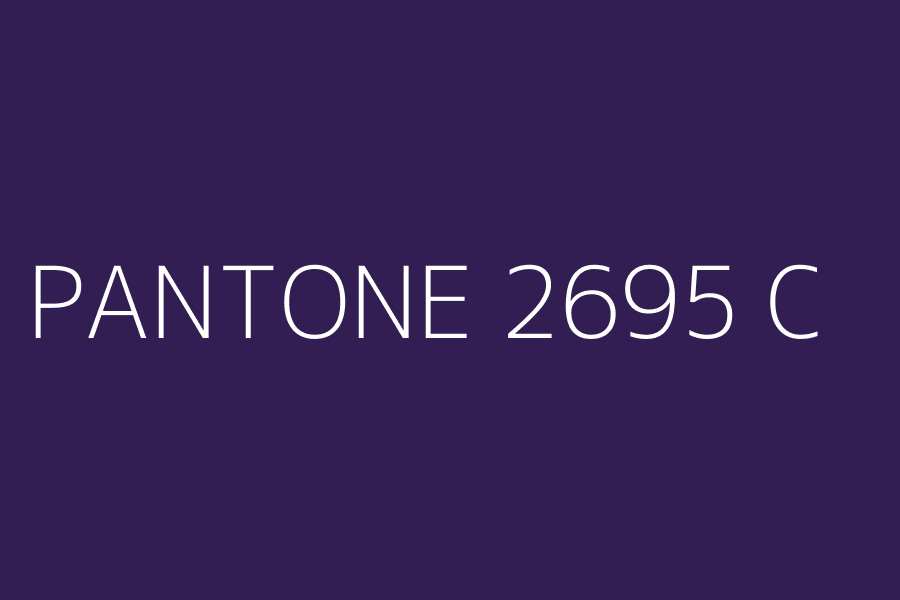 pantone 2695