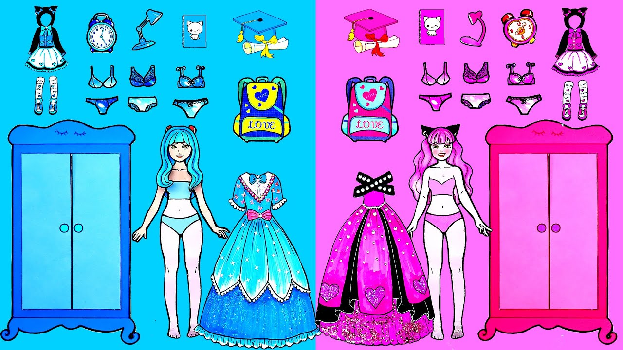 paper doll dress up