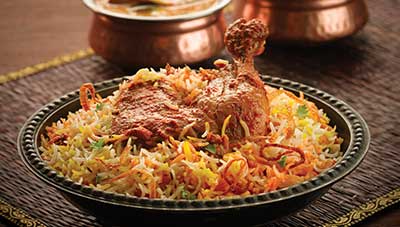 paradise biryani bhel