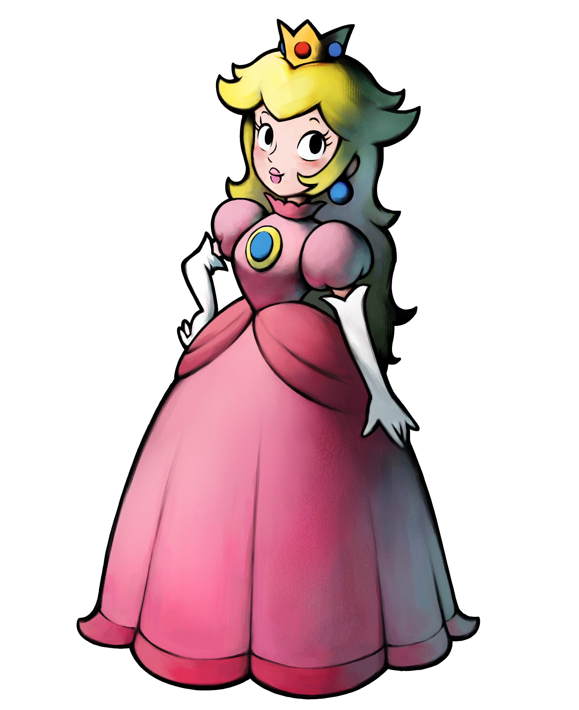 peach mario luigi