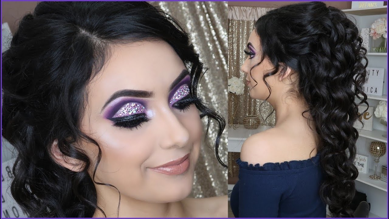 peinado y maquillaje para fiesta