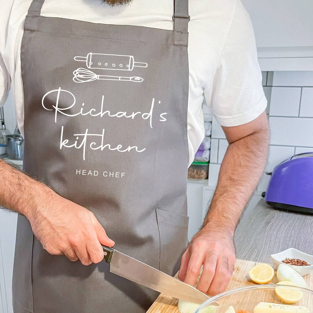 personalised apron for him