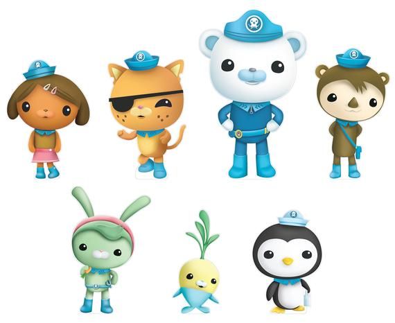 personnages octonauts