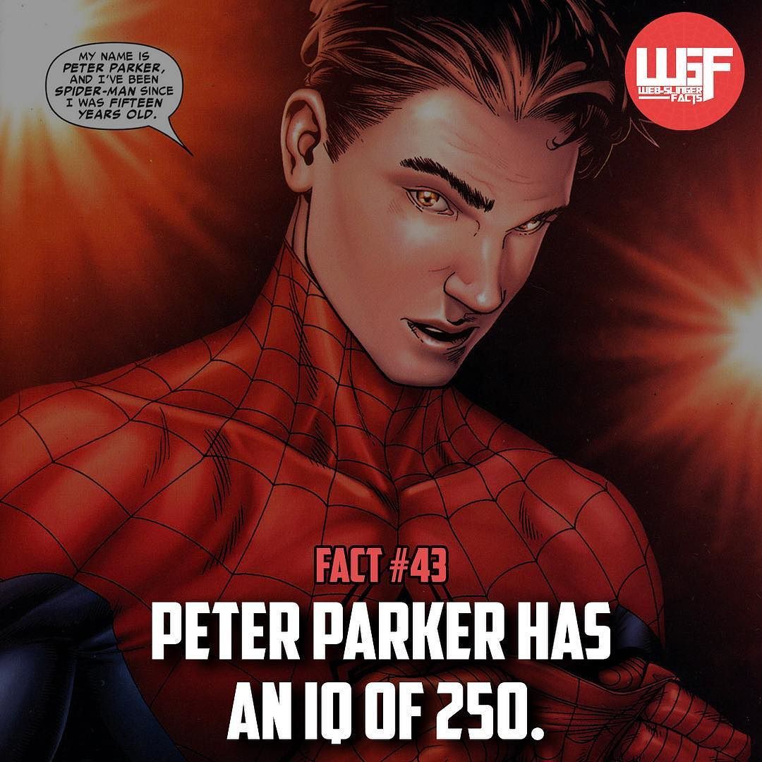 peter parker iq