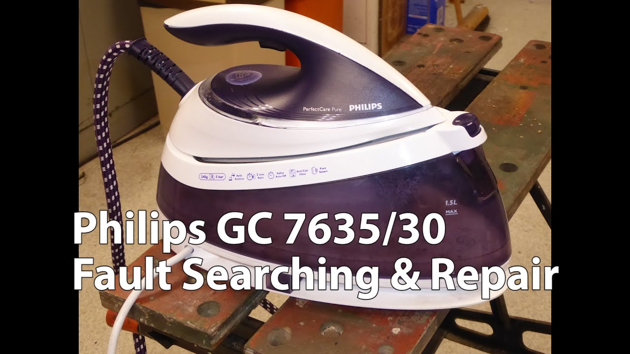 philips perfect care iron troubleshooting