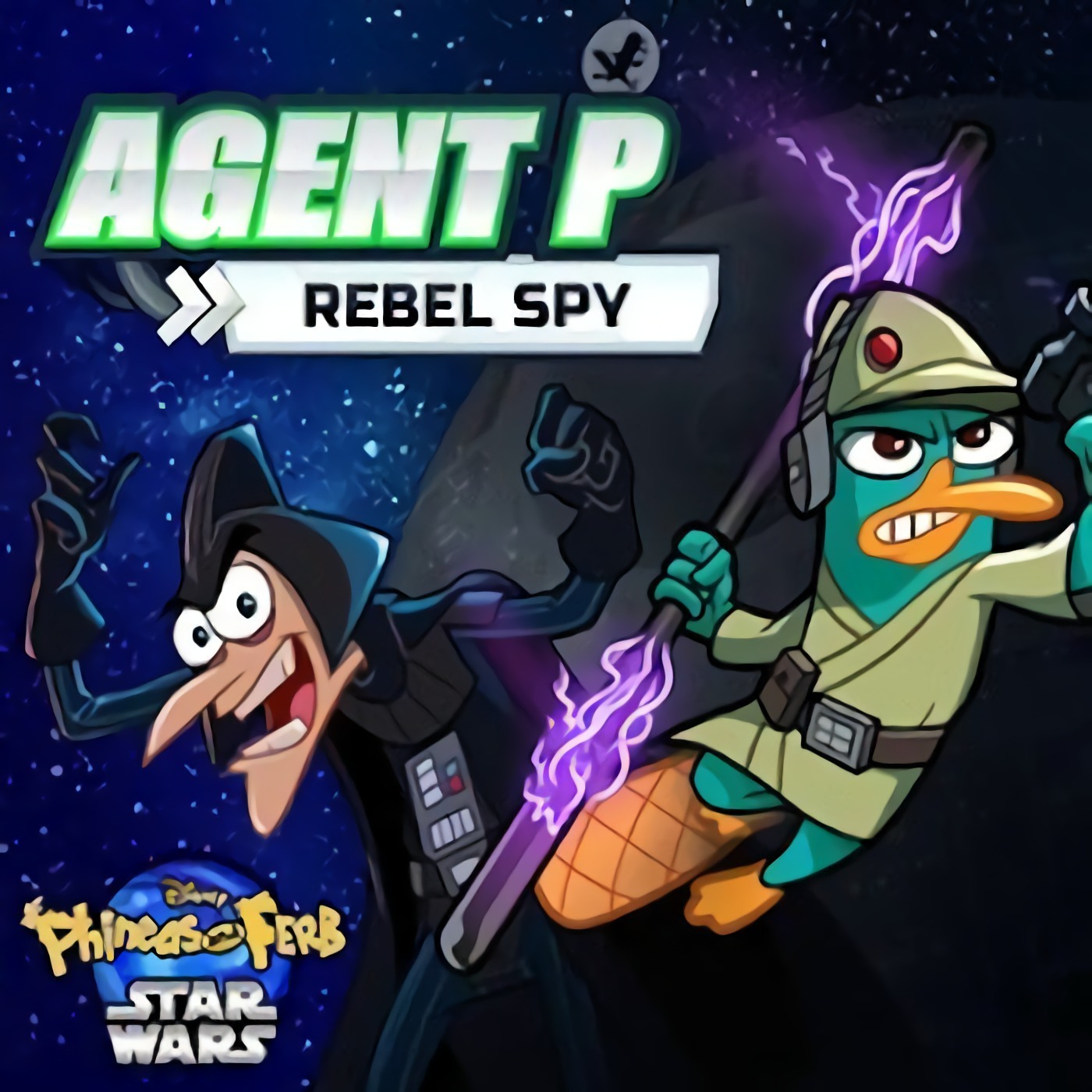 phineas y ferb star wars juegos agente p