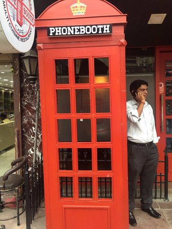 phonebooth cafe