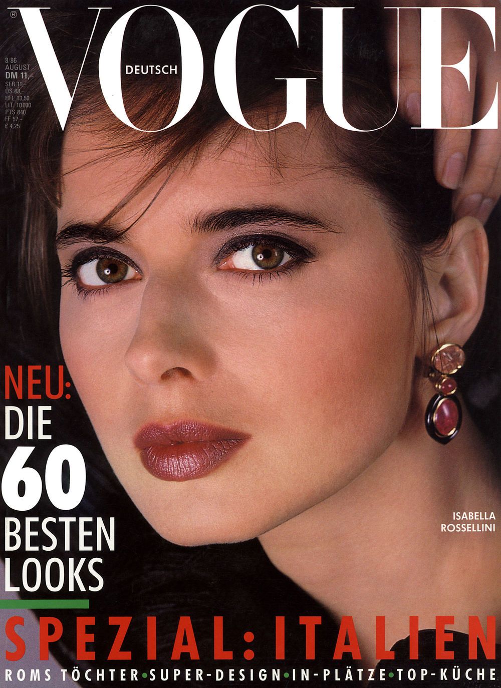 photo vogue isabella rossellini