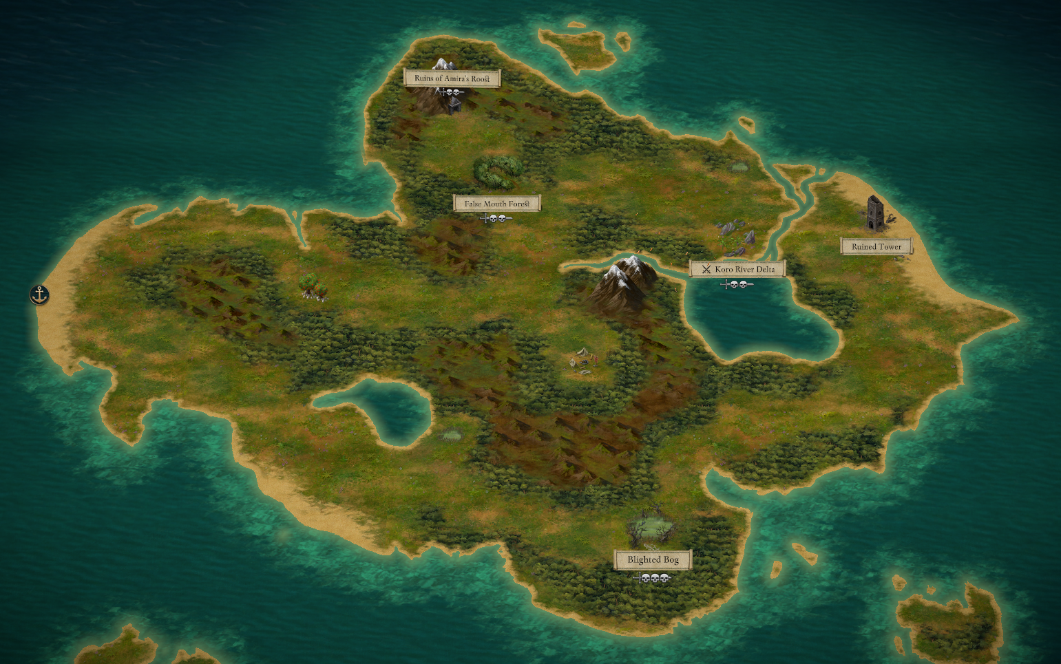 pillars of eternity 2 map fragments