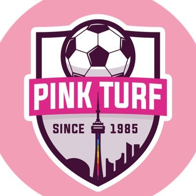 pink turf soccer