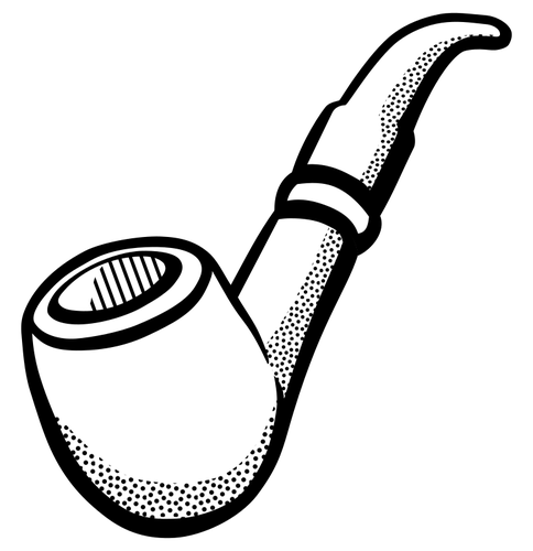 pipe clipart black and white