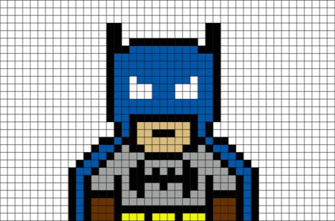 pixel superhero