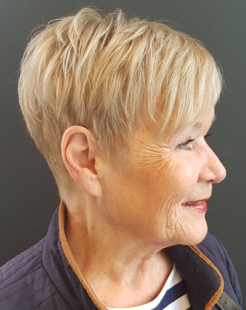 pixie cuts for women over 60