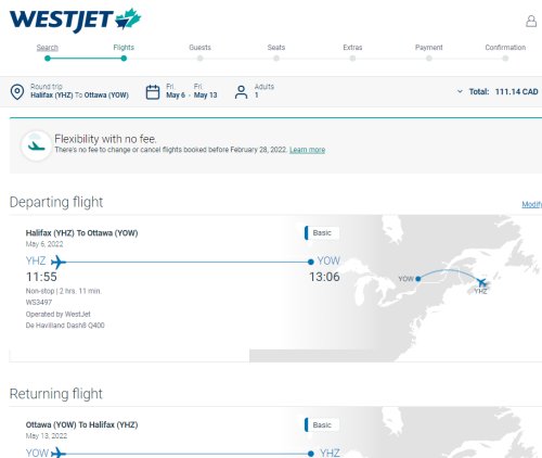 plane ticket from montreal to toronto