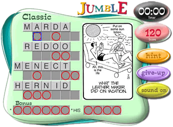 play jumble