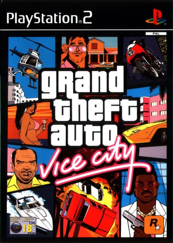 playstation 2 grand theft auto vice city