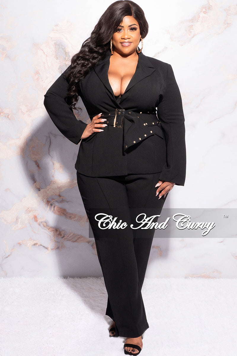 plus size dress pant suits