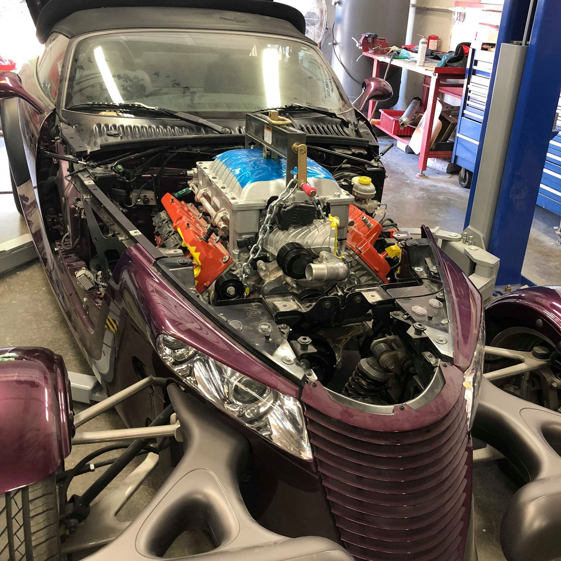 plymouth prowler engine swap