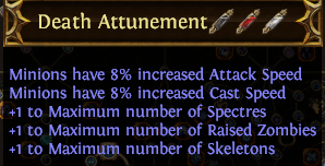 poe death attunement anoint