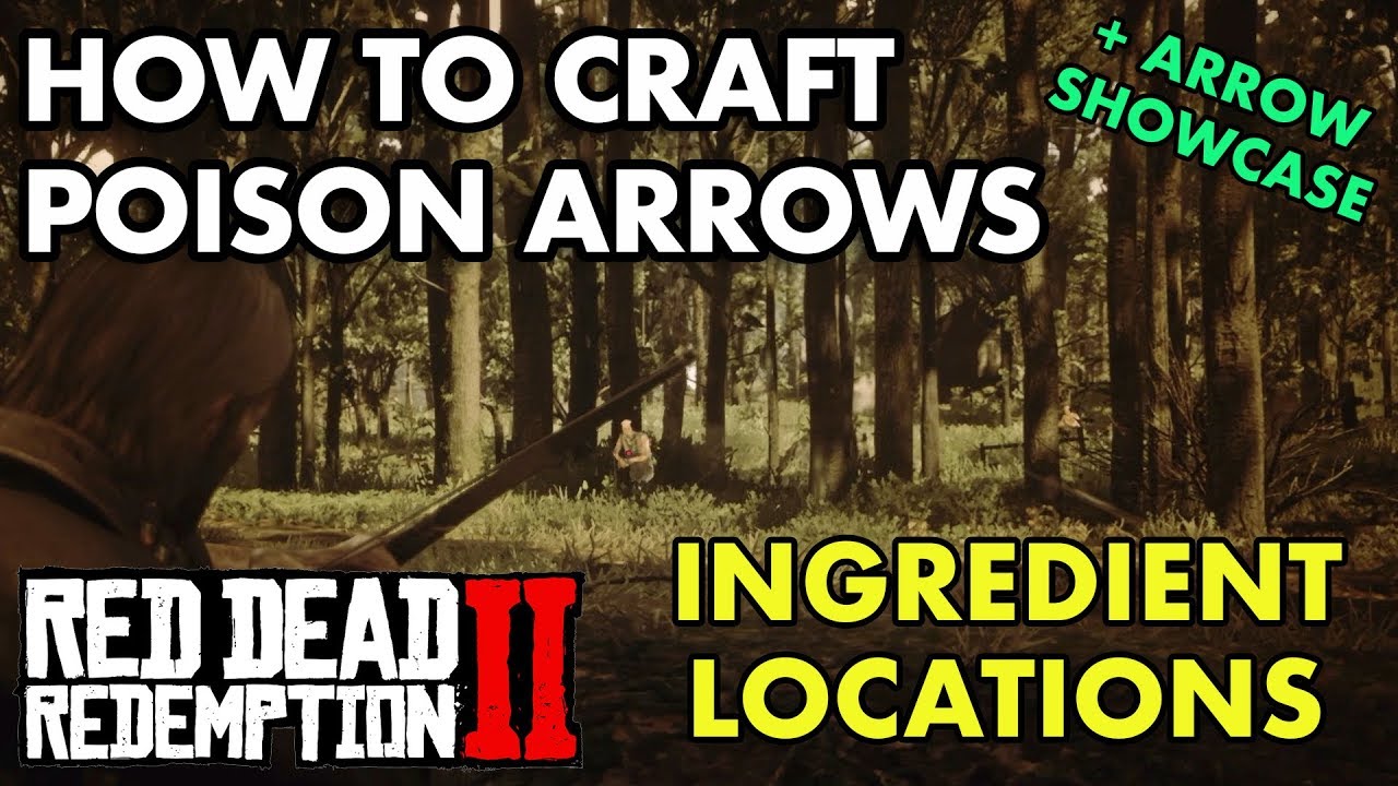 poison arrow recipe rdr2