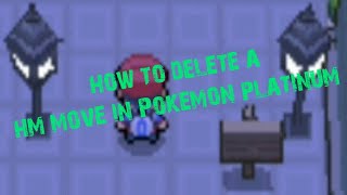 pokemon platinum remove hm