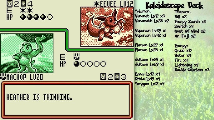 pokemon trading card game gbc walkthrough