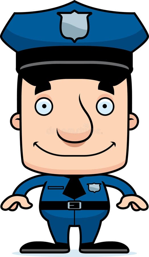 police officer cartoon