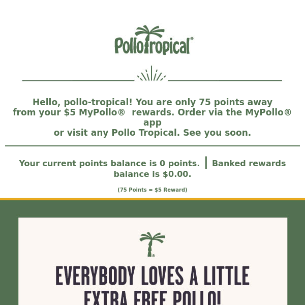 pollo tropical $5 off coupon